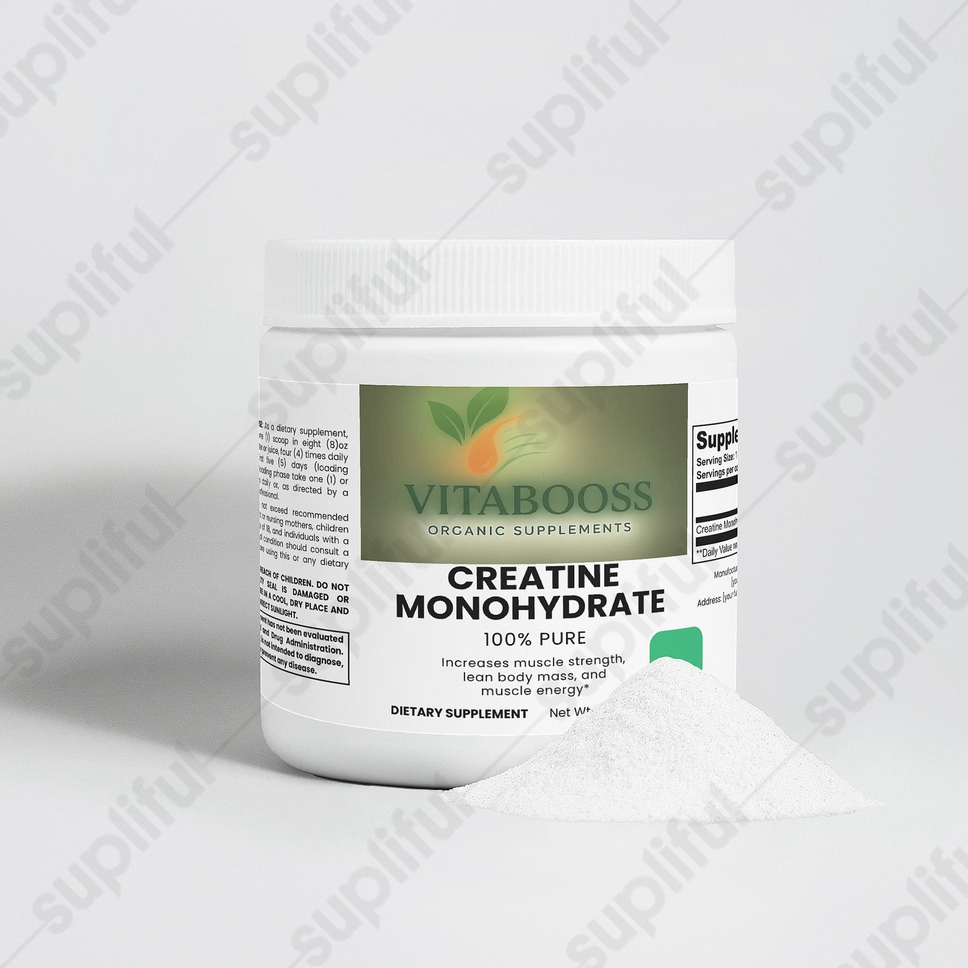 Creatine Monohydrate - Vitabooss