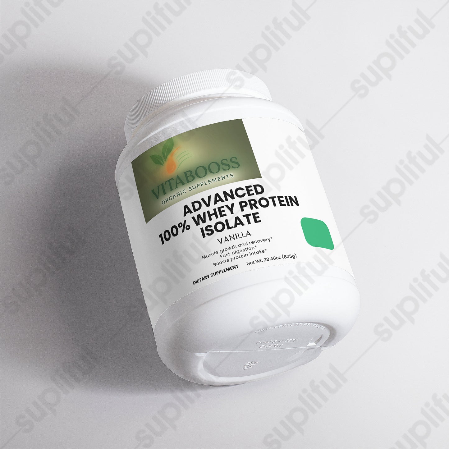 Advanced 100% Whey Protein Isolate (Vanilla) - Vitabooss