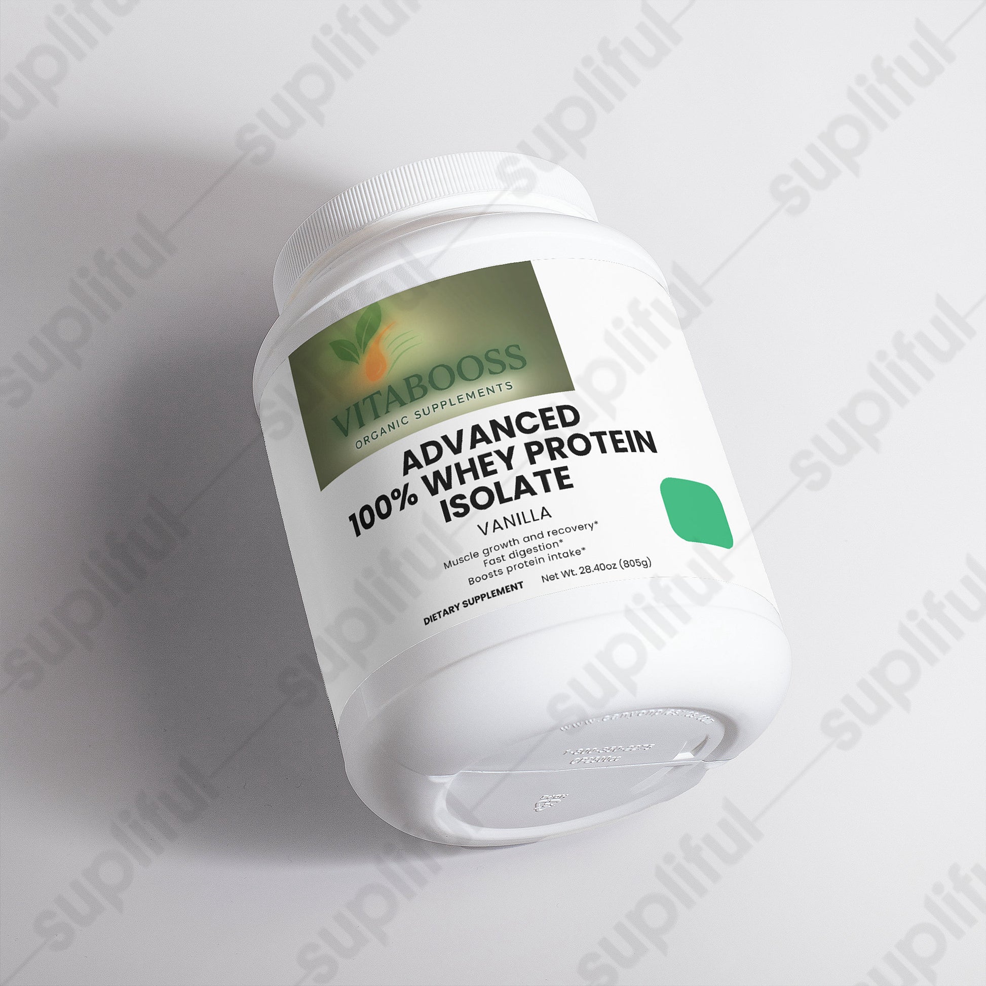 Advanced 100% Whey Protein Isolate (Vanilla) - Vitabooss