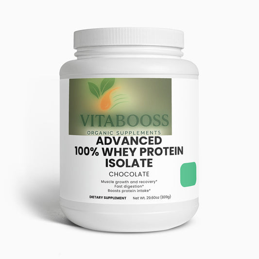Advanced 100% Whey Protein Isolate (Chocolate) - Vitabooss