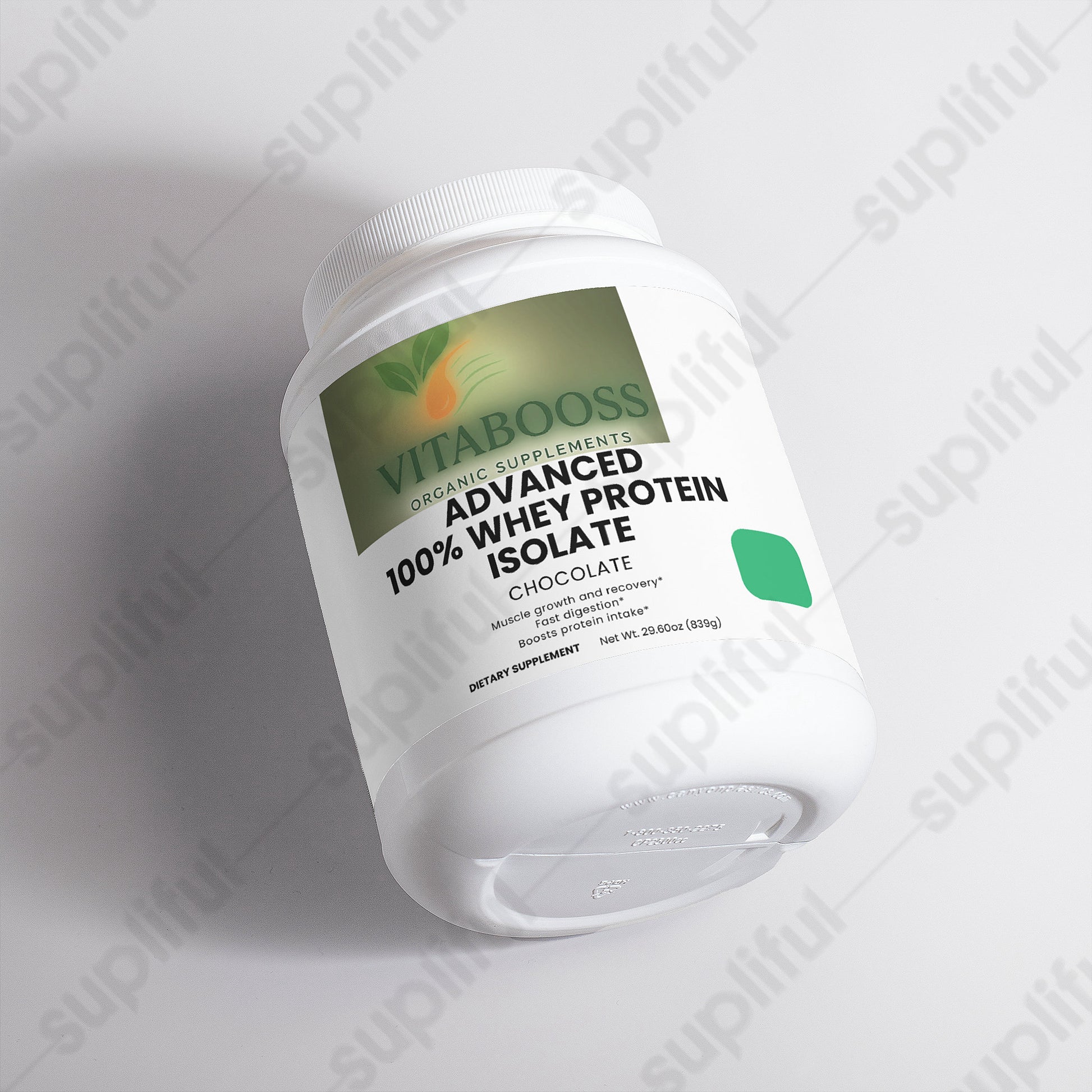 Advanced 100% Whey Protein Isolate (Chocolate) - Vitabooss