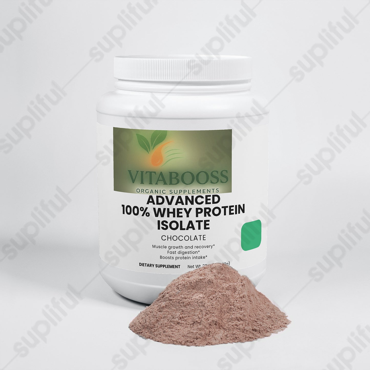 Advanced 100% Whey Protein Isolate (Chocolate) - Vitabooss