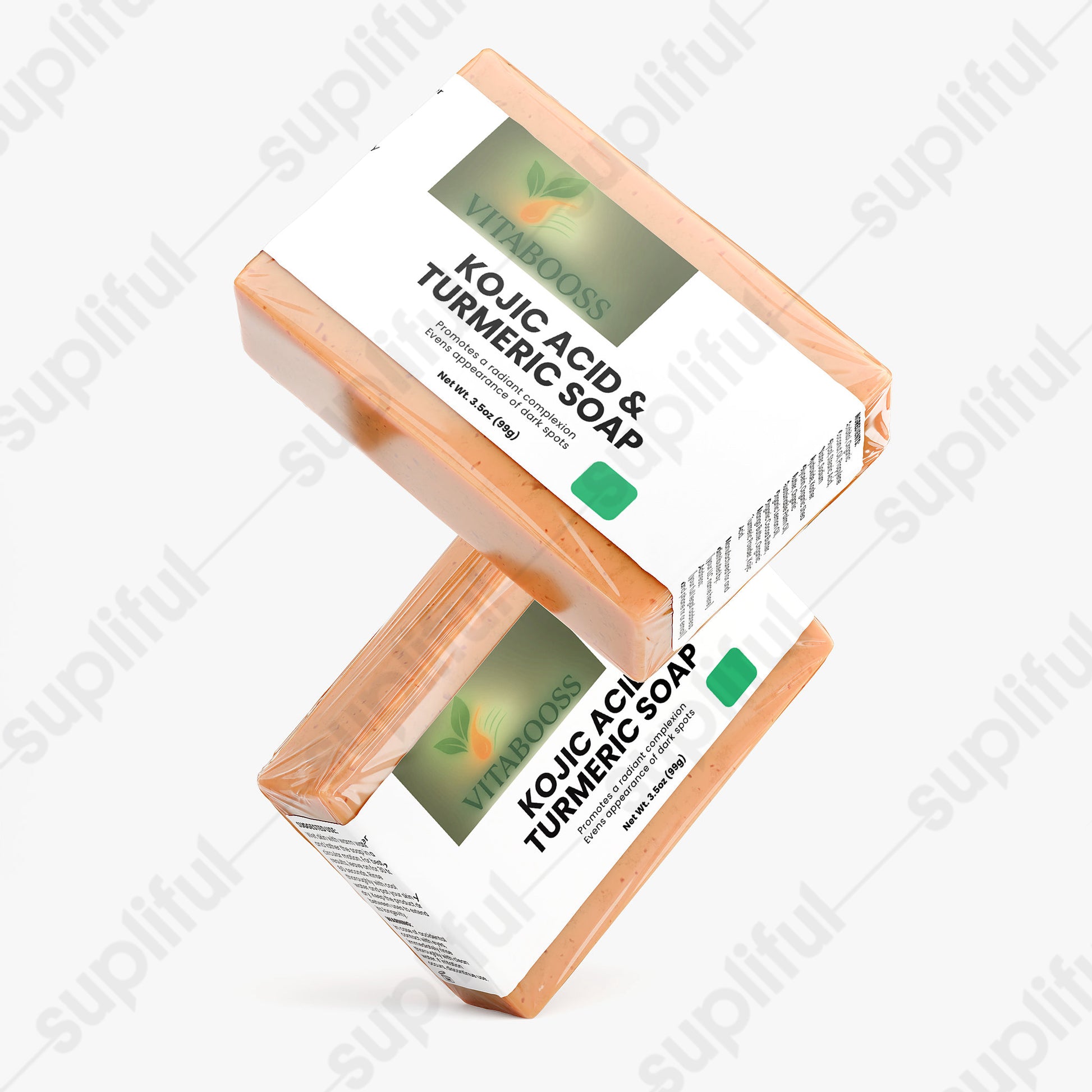 Savon à l'acide kojique et au curcuma - Vitabooss