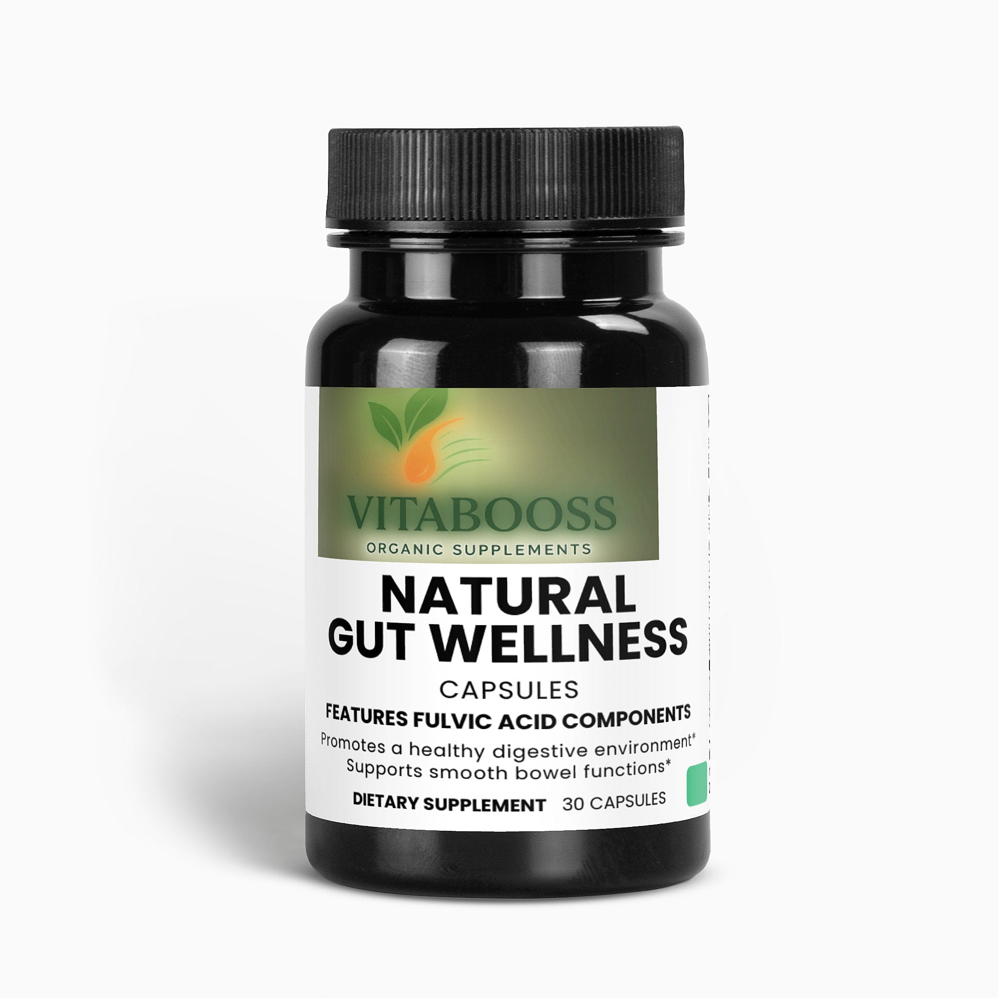 Natural Gut Wellness Capsules - Vitabooss