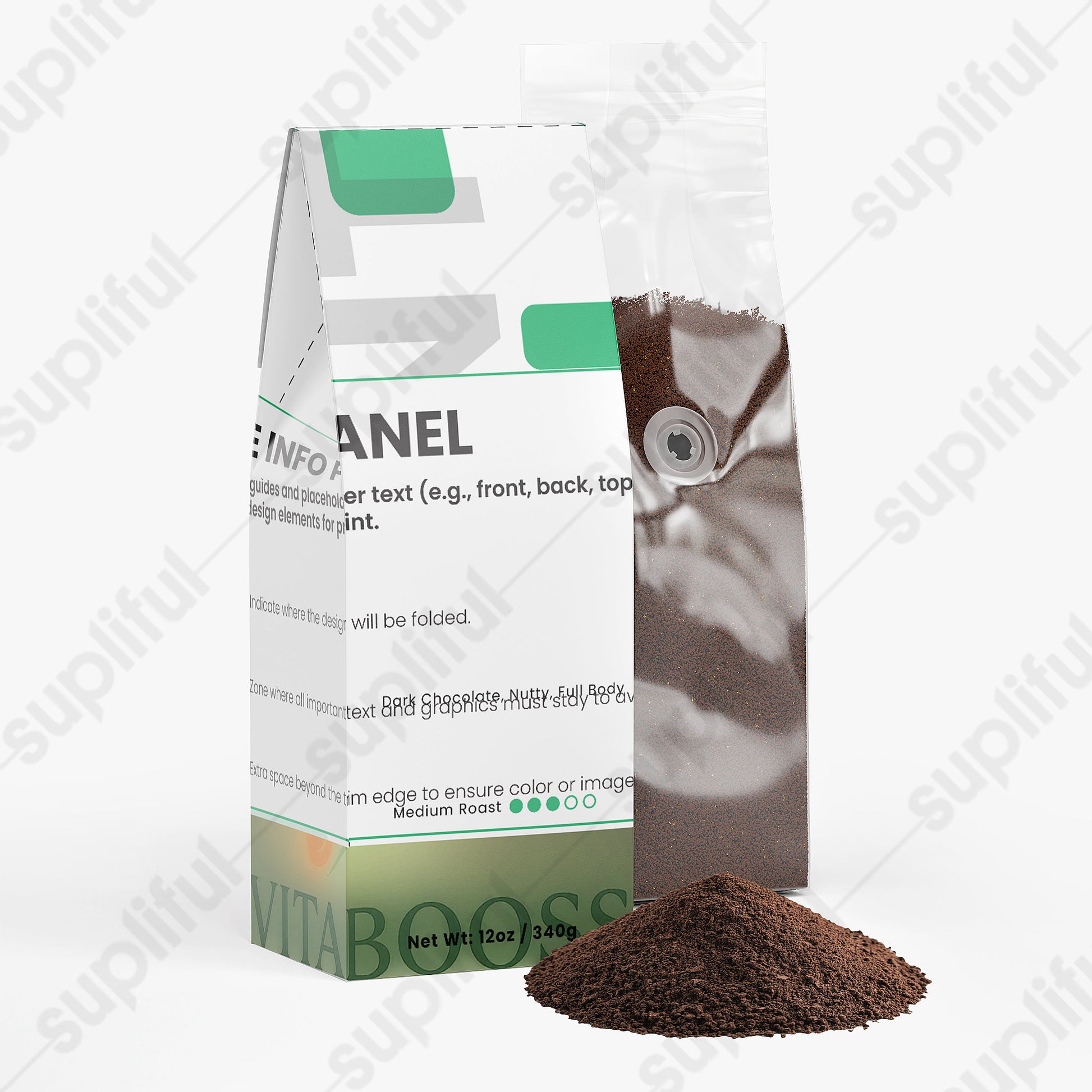 Vitality Mushroom Coffee (Medium Roast) - Vitabooss