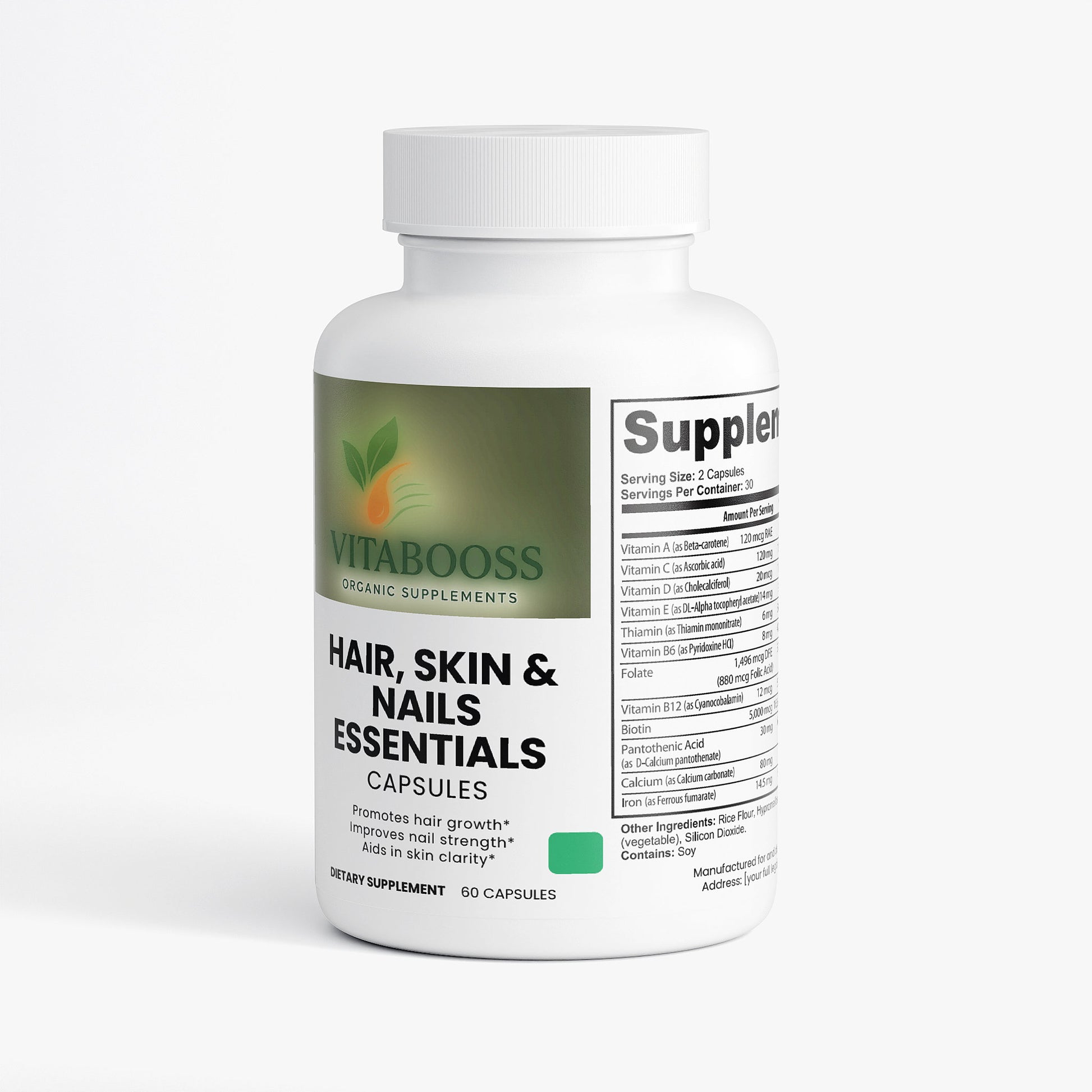 Hair, Skin and Nails Essentials - Vitabooss